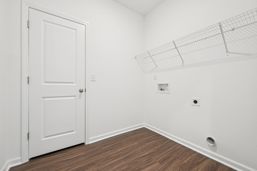 Representative unfurnished interior of a home built from the Caswell II by Ashton Woods in Crescent Mills, Wilson's Mills (Image 22). Representative unfurnished interior of a home built from the Caswell II by Ashton Woods in Crescent Mills, Wilson's Mills (Image 22).
