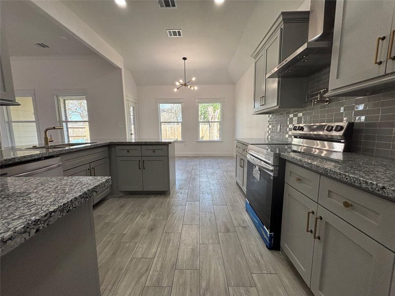Furnished interior view inside a new home in , La Porte (Image 6).