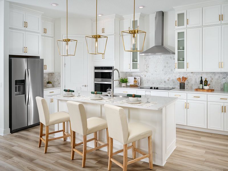 Kitchen in Thoreau floorplan