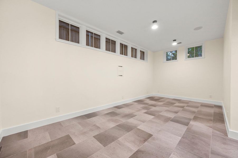 Basement living area Basement living area