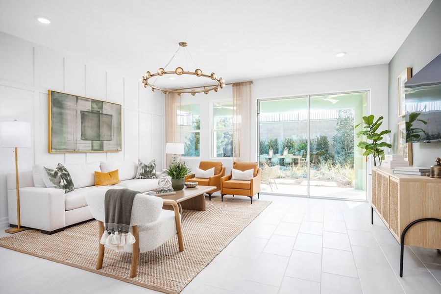 Representative furnished interior of a home built from the Sabal by Landsea Homes in Cypress Bluff, Groveland (Image 6).