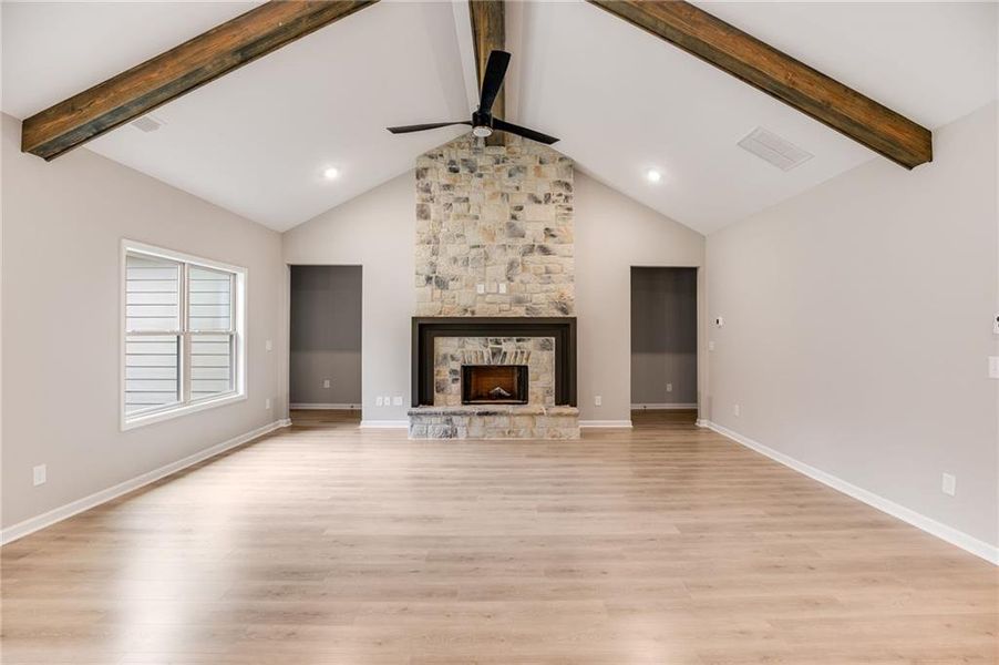 Spacious, unfurnished interior of a new home in Liberty Station, Bremen (Image 14). Spacious, unfurnished interior of a new home in Liberty Station, Bremen (Image 14).