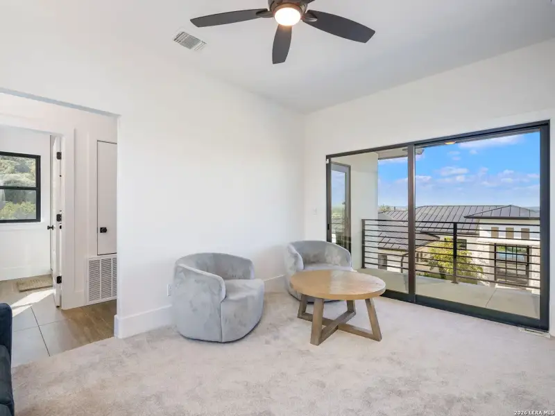 Furnished interior view inside a new home in , San Antonio (Image 48).