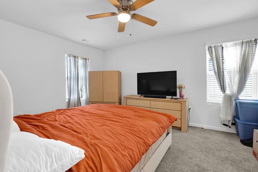 Furnished interior view inside a new home in Etowah Preserve, Dawsonville (Image 6).