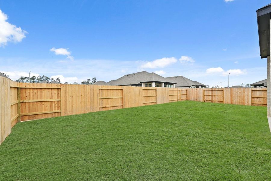 Exterior details and patio area of a home in Grand Central Park: 55ft. lots, Conroe (Image 2).