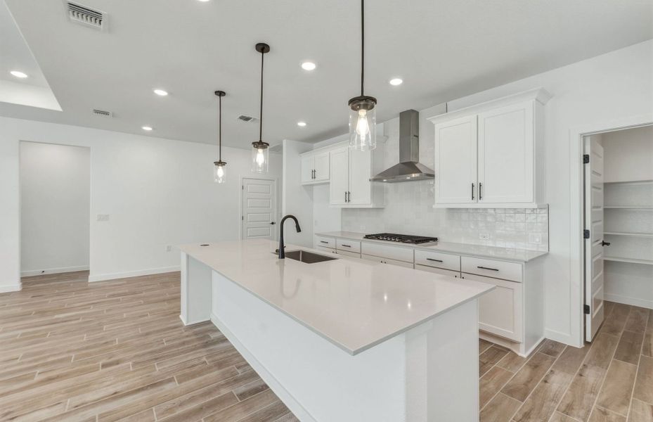Furnished interior view inside a new home in Sun City Texas, Georgetown (Image 12).