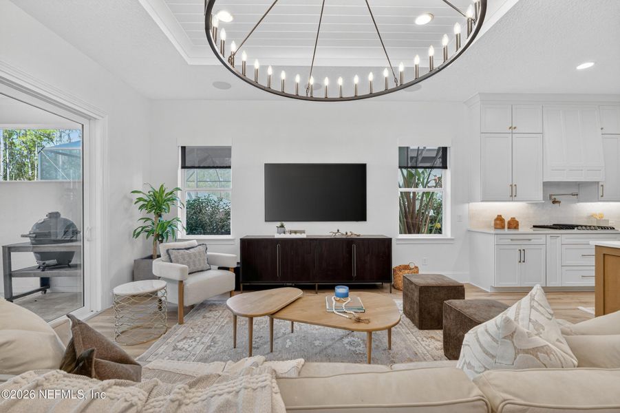Furnished interior view inside a new home in , Ponte Vedra (Image 16).