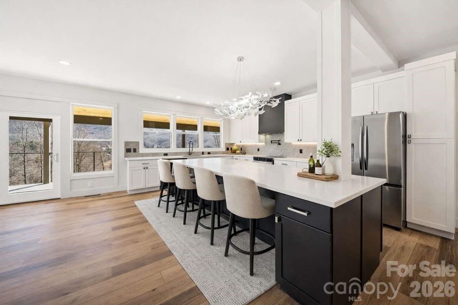 Furnished interior view inside a new home in , Canton (Image 13).