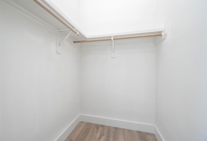 Secondary Walk-In Closet