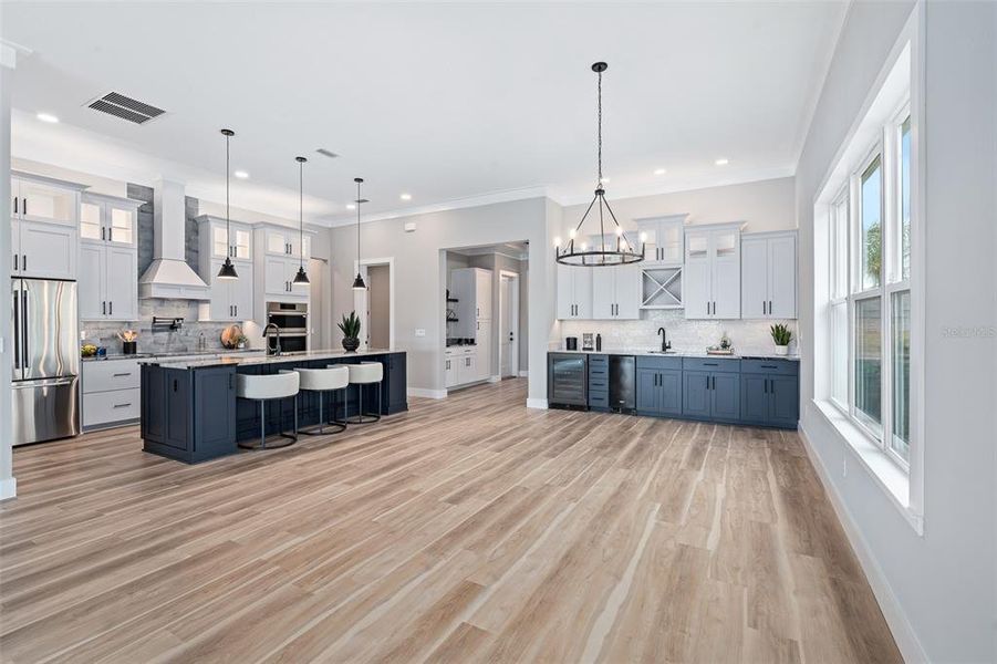 Furnished interior view inside a new home in , Palm Coast (Image 15).