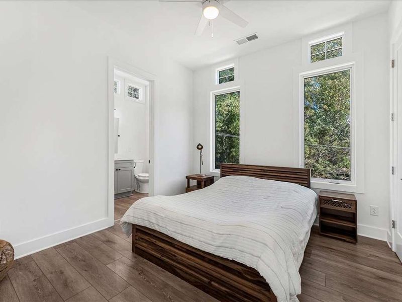 Furnished interior view inside a new home in , Canton (Image 22).