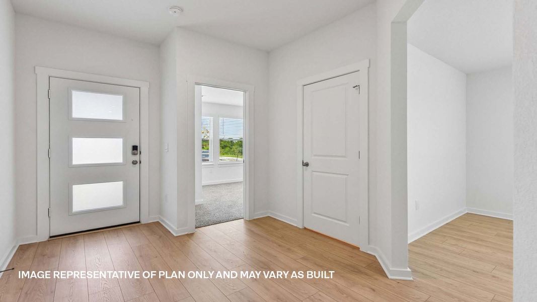 Spacious, unfurnished interior of a new home in Trails at Wildhorse, Austin (Image 16). Spacious, unfurnished interior of a new home in Trails at Wildhorse, Austin (Image 16).