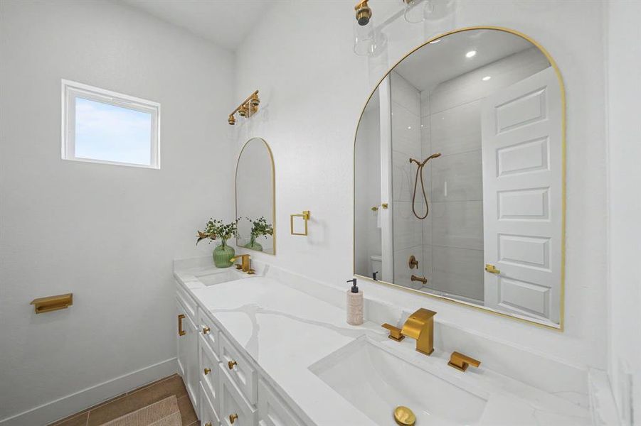 Furnished interior view inside a new home in , Celeste (Image 15).
