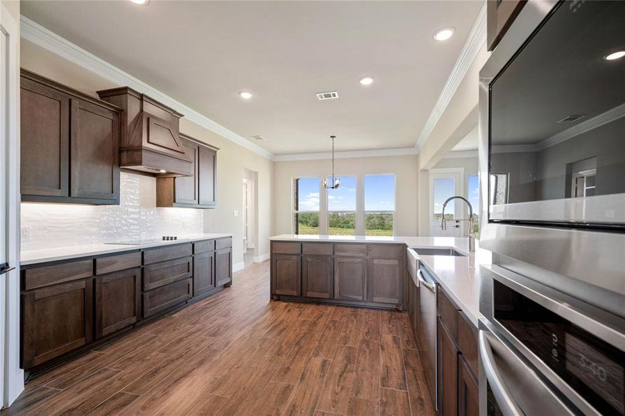 Furnished interior view inside a new home in Eagle Ridge Estates, Weatherford (Image 9). Furnished interior view inside a new home in Eagle Ridge Estates, Weatherford (Image 9).