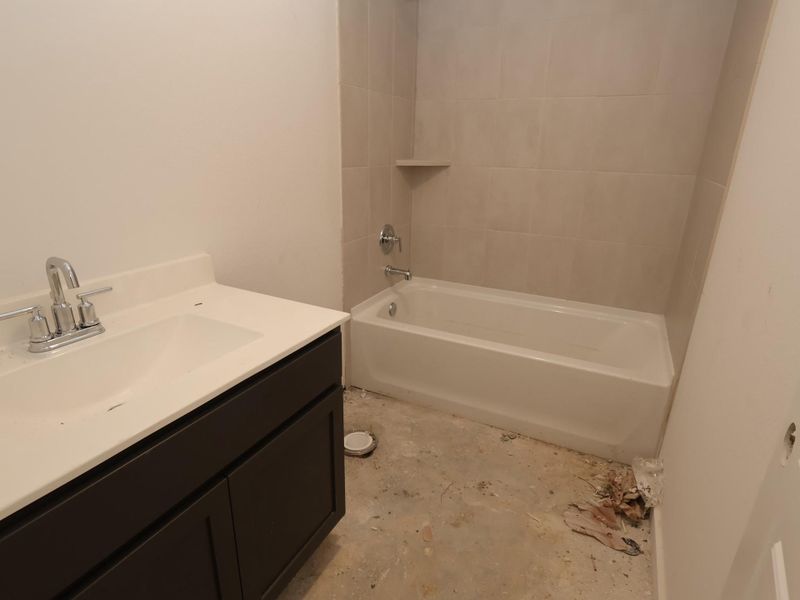 In-progress construction of a new home in Moran Ranch, Willis, TX (Image 18).