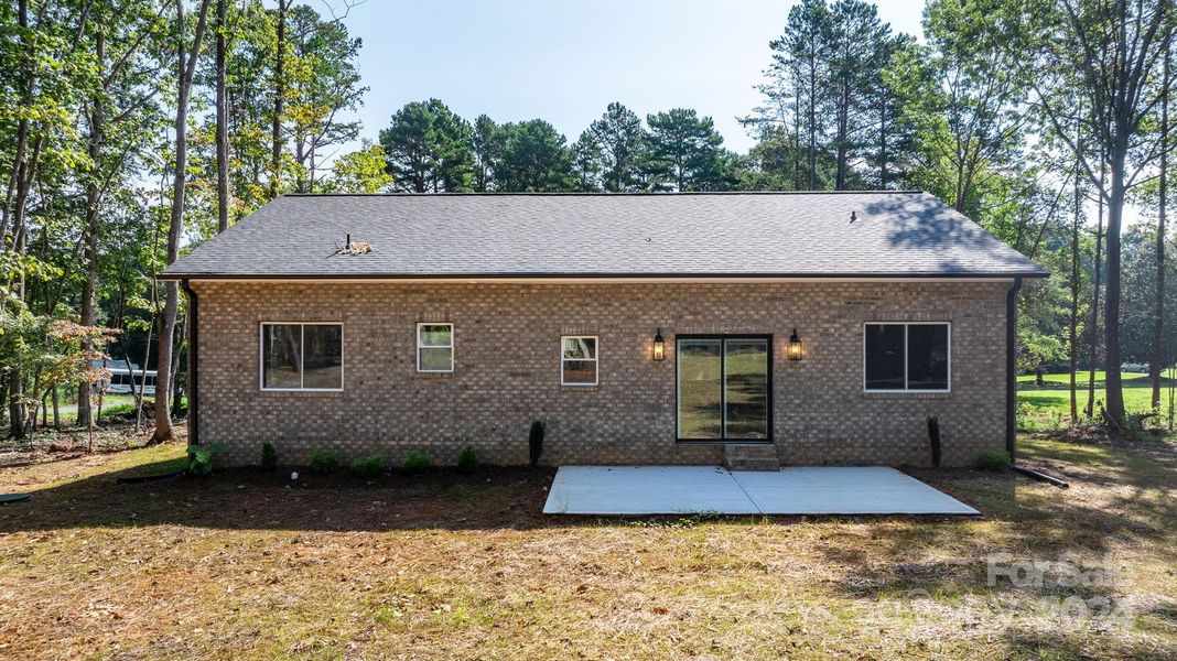 Rear Patio