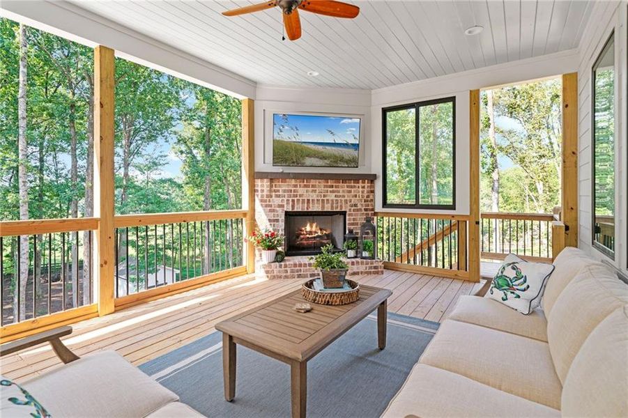 Furnished interior view inside a new home in , Woodstock (Image 33). Furnished interior view inside a new home in , Woodstock (Image 33).