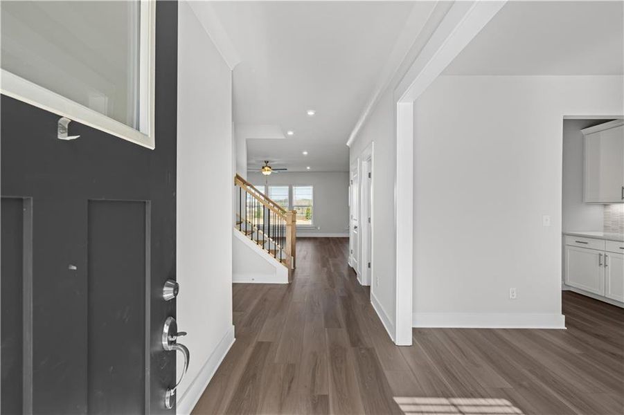 Spacious, unfurnished interior of a new home in Creekside at Skelton, Jefferson (Image 24).