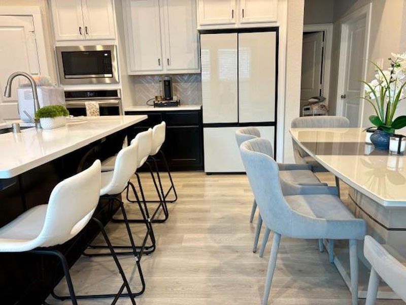 Furnished interior view inside a new home in , Richmond (Image 9). Furnished interior view inside a new home in , Richmond (Image 9).