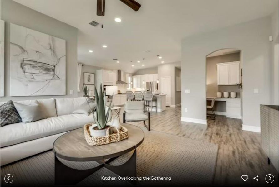 Interior photos- Photo of Pulte model home with same floor plan, not of actual home listed.