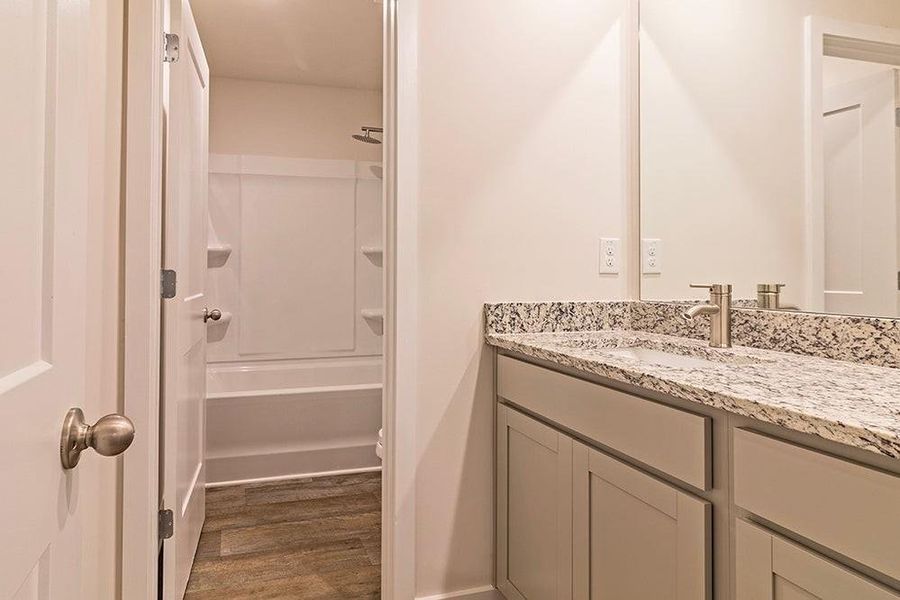 Furnished interior view inside a new home in The Woodlands Preserve, Jackson (Image 5).