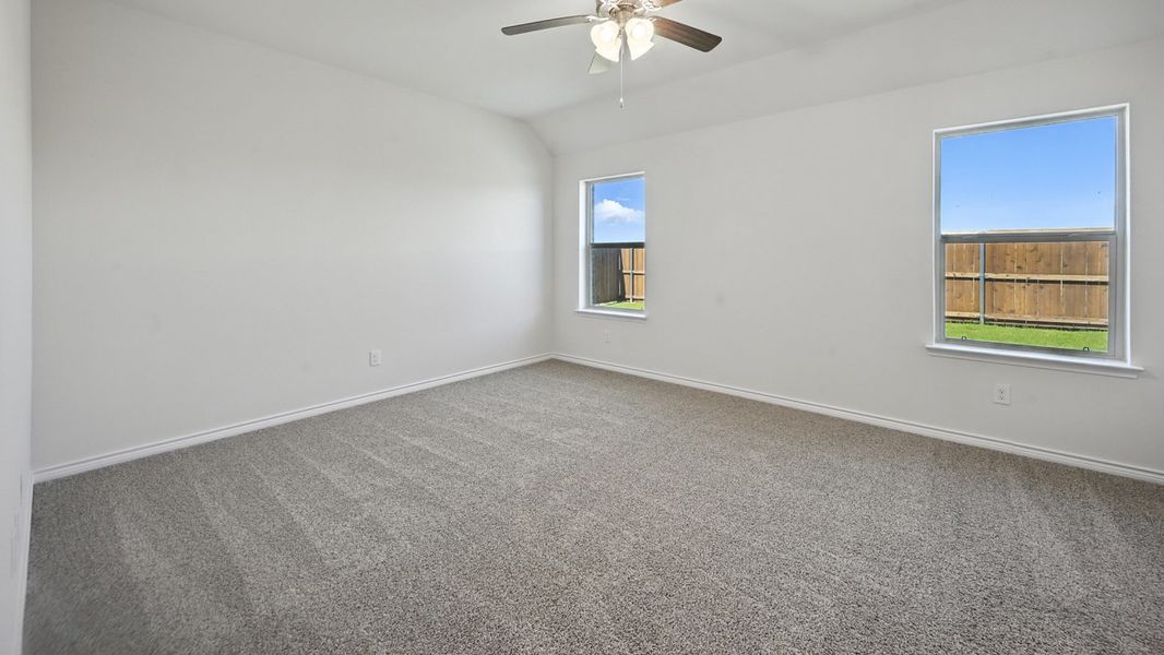 Representative unfurnished interior of a home built from the Violet by D.R. Horton in Silverado, Aubrey (Image 9).