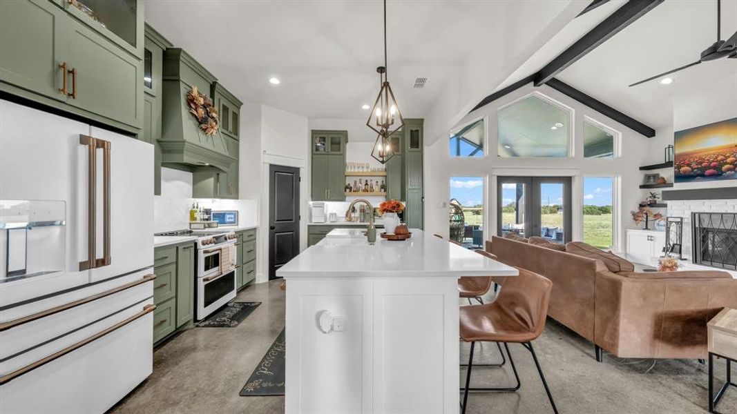 Furnished interior view inside a new home in , Mineral Wells (Image 8).