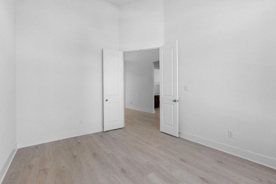 Study with double doors