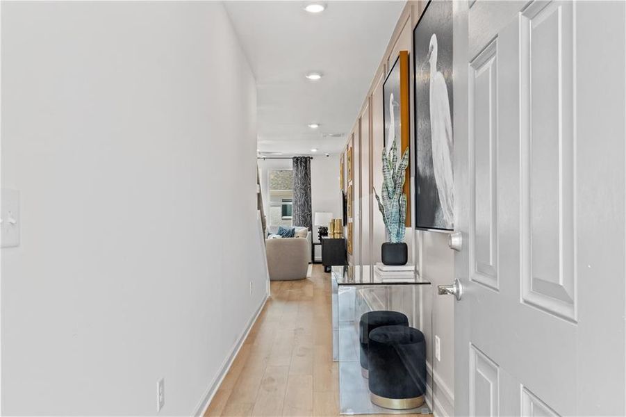 Furnished interior view inside a new home in Bowers Farm, McDonough (Image 17).