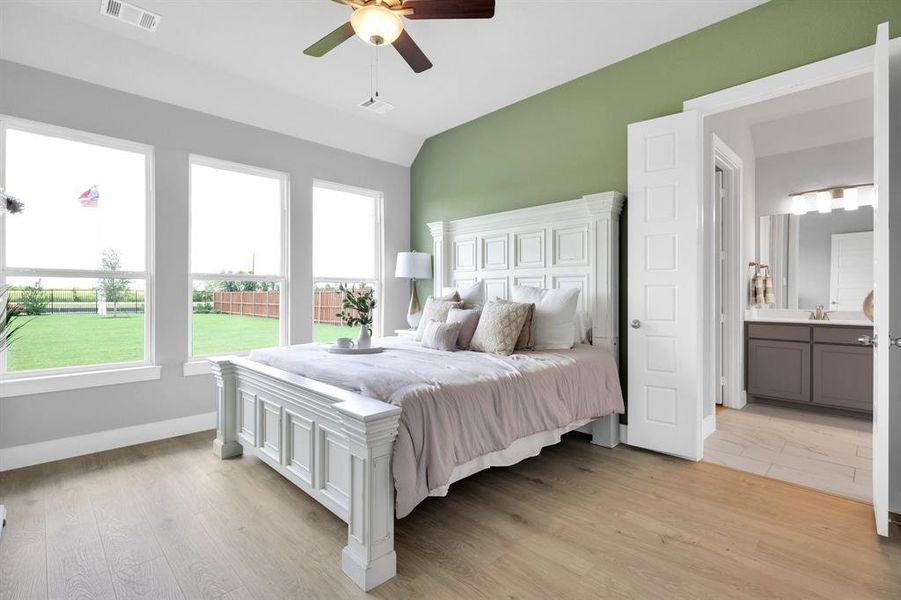 Furnished interior view inside a new home in Polo Ridge, Mesquite (Image 13).