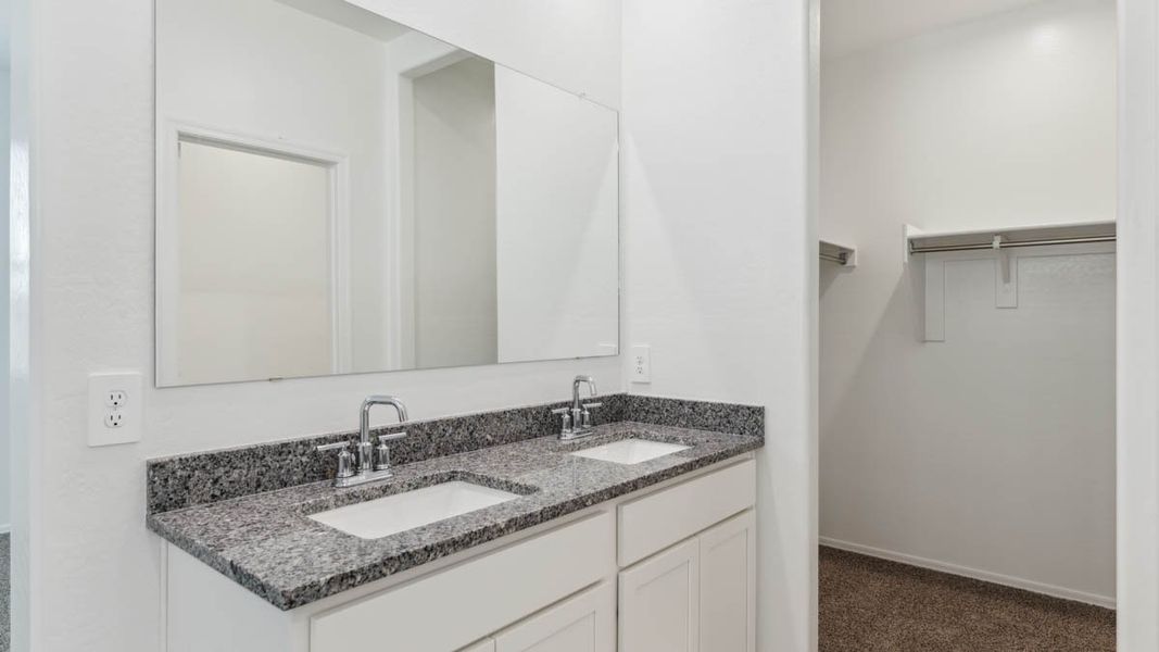 Furnished interior view inside a new home in Radiance at Superstition Vistas, Apache Junction (Image 6). Furnished interior view inside a new home in Radiance at Superstition Vistas, Apache Junction (Image 6).