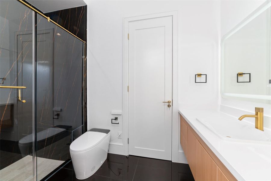 Well-appointed spaces reflect the home's commitment to quality.