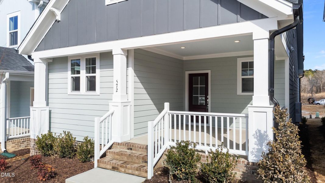 Huge Covered Front Porch