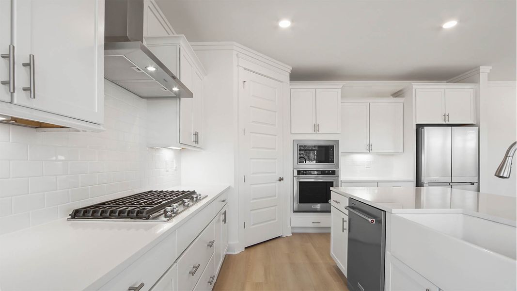 Representative furnished interior of a home built from the Trenton by D.R. Horton in Parkside, Santa Rosa Beach (Image 8).