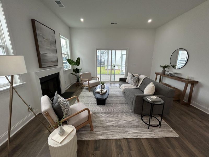 Furnished interior view inside a new home in , Summerville (Image 7).