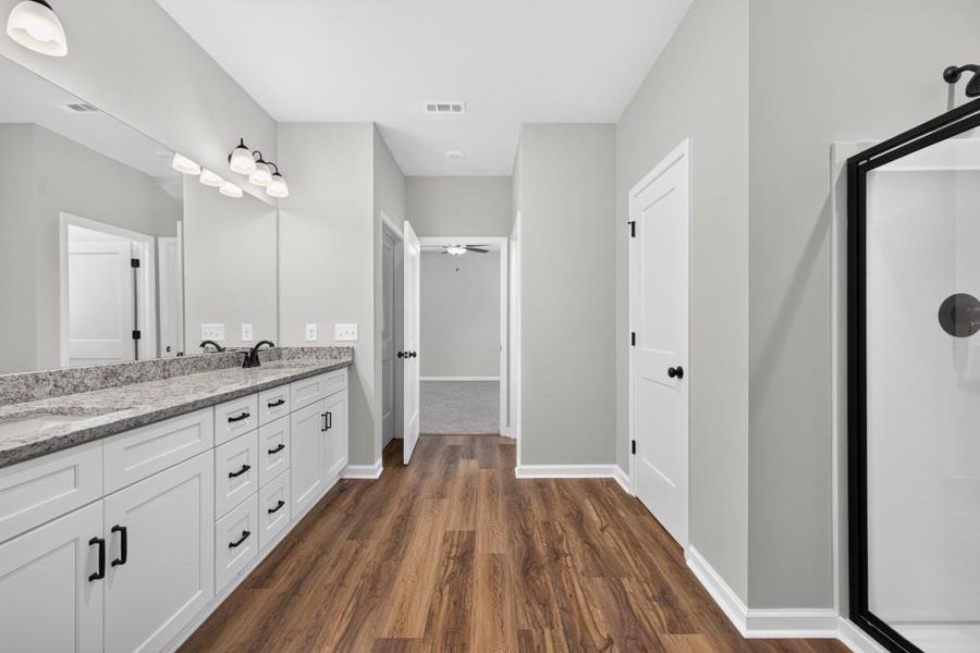 Furnished interior view inside a new home in , Commerce (Image 9).