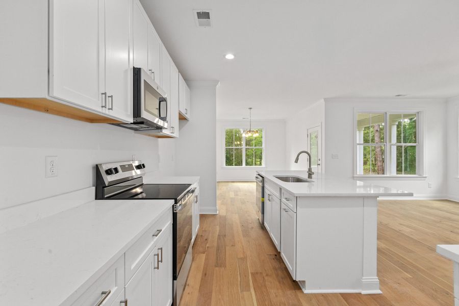 Furnished interior view inside a new home in , Summerville (Image 15).