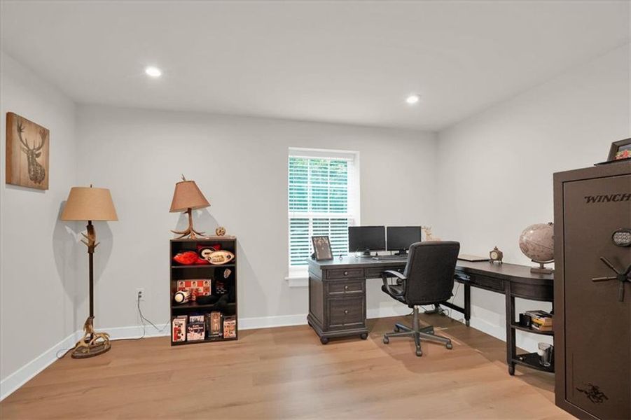 Furnished interior view inside a new home in , Fayetteville (Image 35).