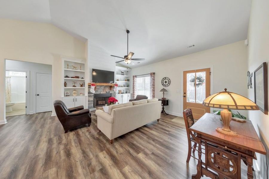 Furnished interior view inside a new home in , Rockmart (Image 8). Furnished interior view inside a new home in , Rockmart (Image 8).