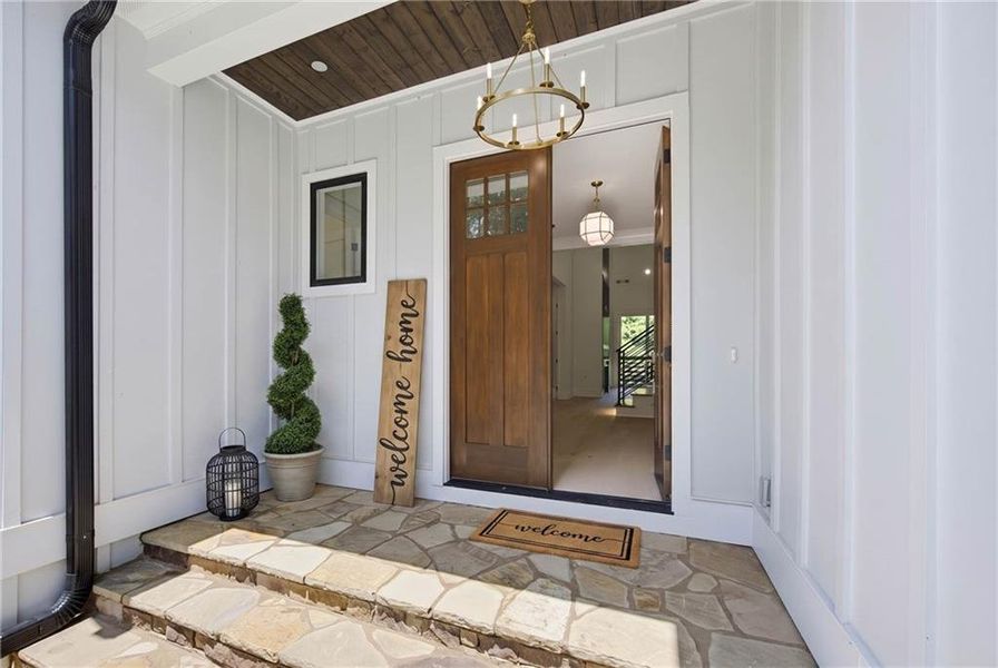 Exterior details and patio area of a home in , Cumming (Image 30).
