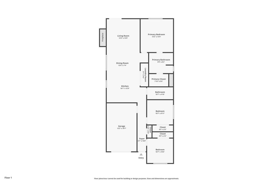 2D floor plan layout of this home in , Lenoir, NC (Image 4).