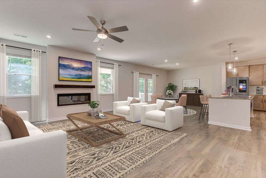 Representative furnished interior of a home built from the The Orchard by Stanley Martin Homes in Boykin Hills, Chapin (Image 13).
