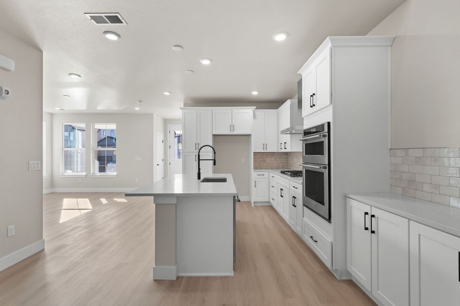 Furnished interior view inside a new home in Trumark Homes at Sterling Ranch, Littleton (Image 7).