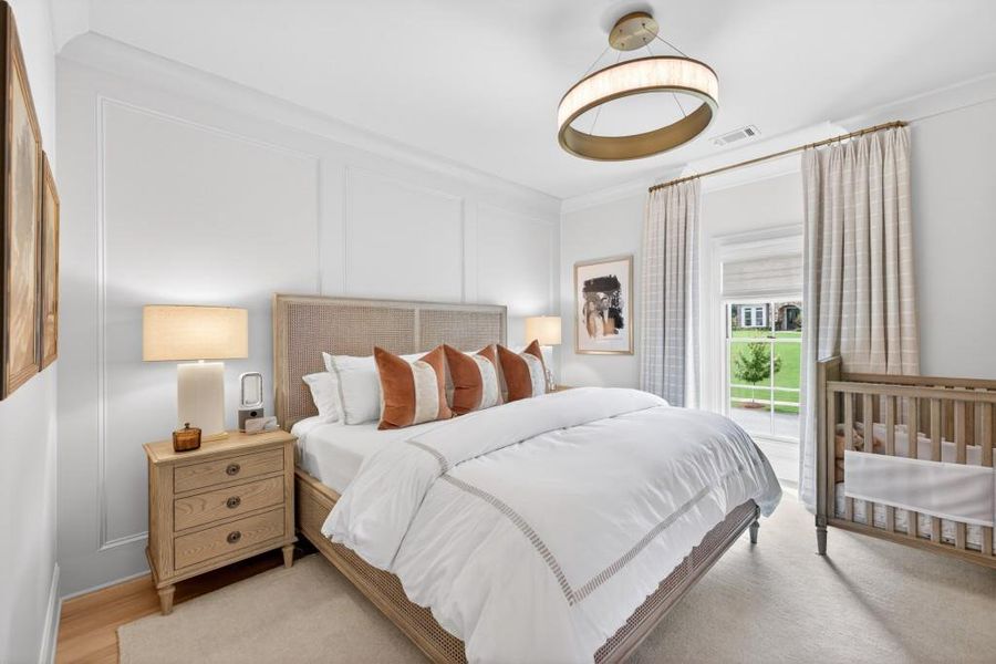 Furnished interior view inside a new home in , Braselton (Image 64).