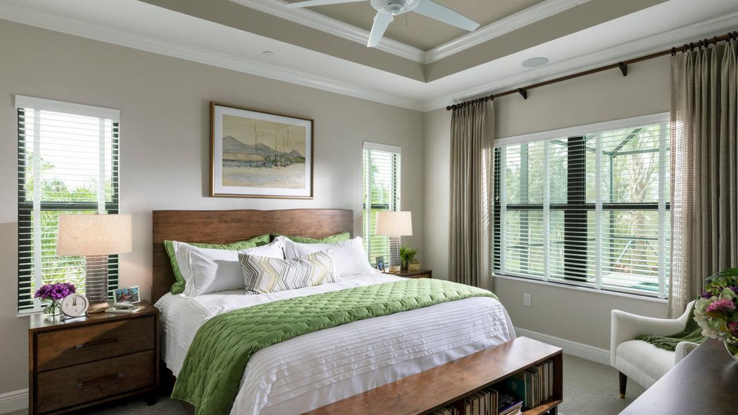 Representative furnished interior of a home built from the Lighthouse by Neal Communities in Palm Grove Real Estate and Homes for Sale in Lakewood Ranch, FL - Neal Communities, Lakewood Ranch (Image 7).