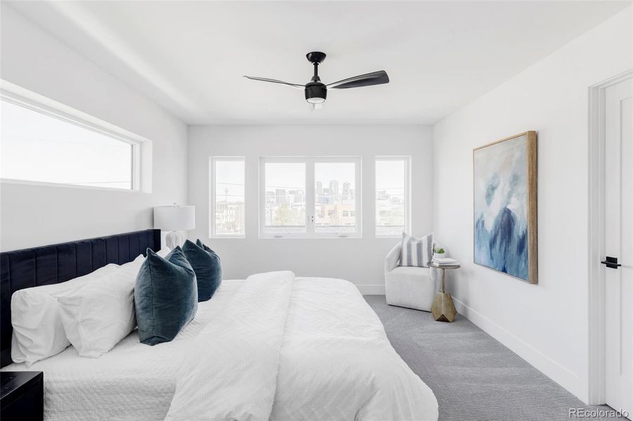 Furnished interior view inside a new home in , Denver (Image 12). Furnished interior view inside a new home in , Denver (Image 12).