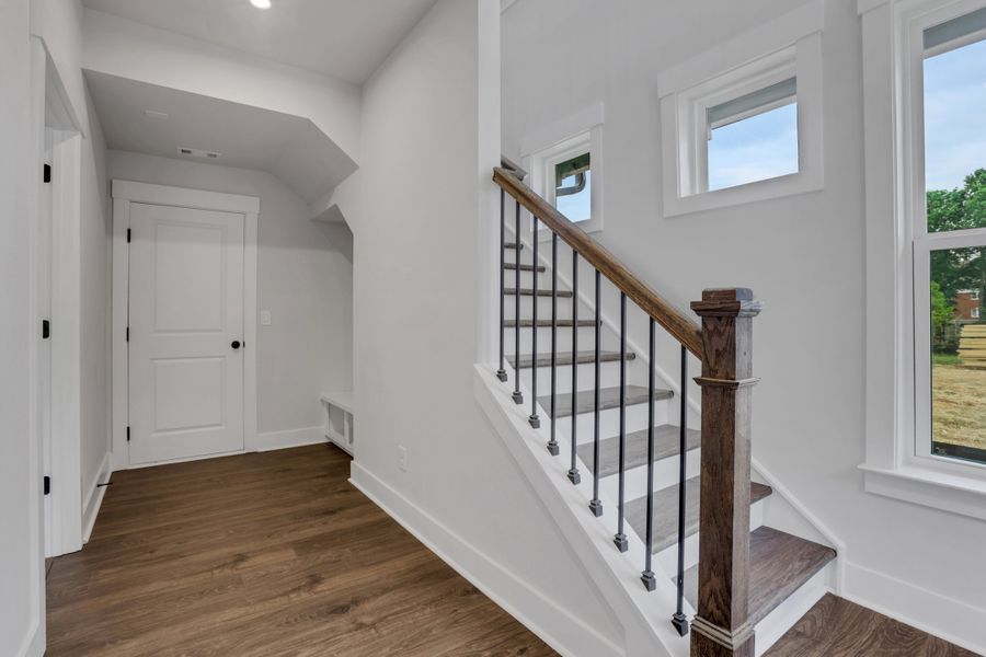 Spacious, unfurnished interior of a new home in The Groves at Myrtle, Roswell (Image 11).