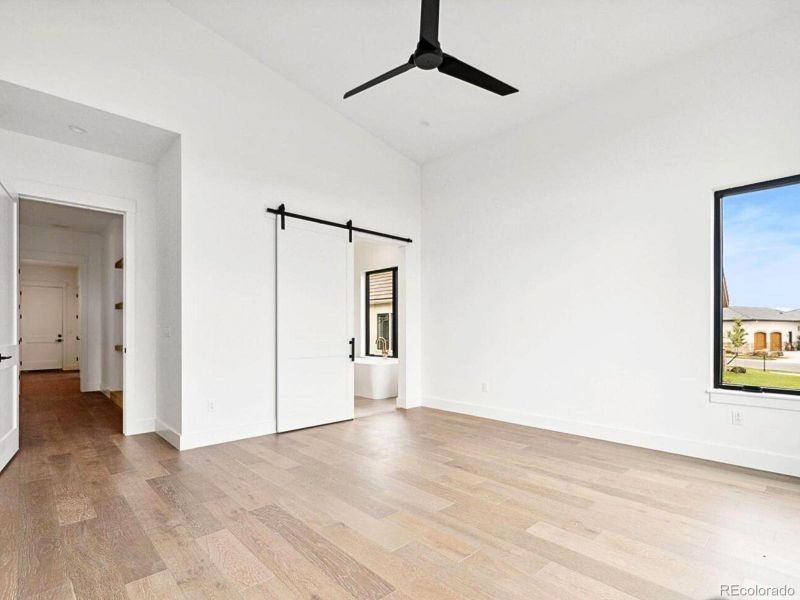 Large Primary EnSuite with Spa Retreat and Passthrough Closet