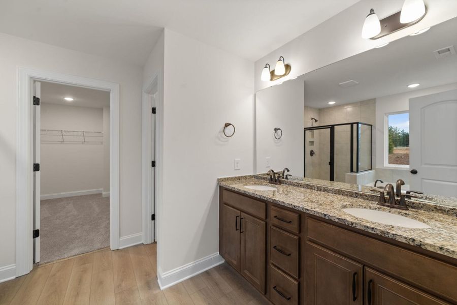 Furnished interior view inside a new home in Pisgah Park, Kernersville (Image 18).