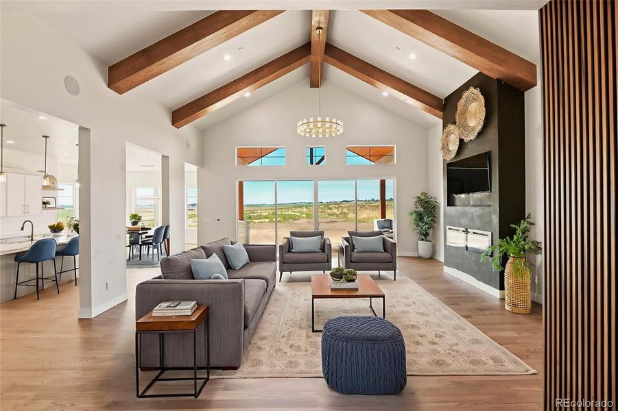 Furnished interior view inside a new home in , Brighton (Image 24).